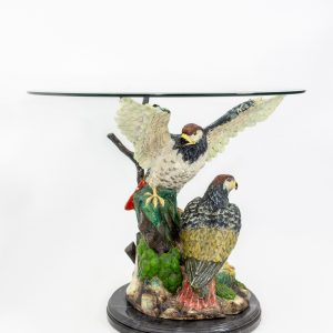Gold painted Bronze Eagle table
