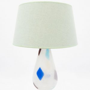 Dino Martens glass lamp stand by Aureliano Toso