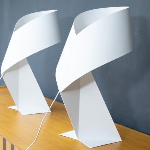Two Habitat Ribbon Table lamps