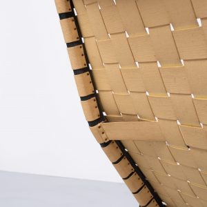 Strap Lounge chair 1950s  Jens Risom style