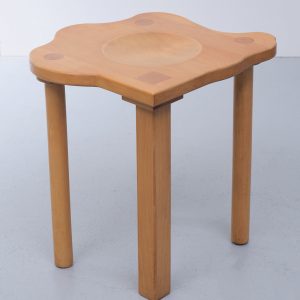 Era Herbstb Solid Pine wood stool