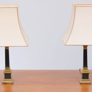 “Loevsky & Loevsky  Classical Greek Colum Table lamps