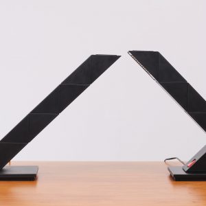 Zig-Zag table lamps from Shui L. D. Chan