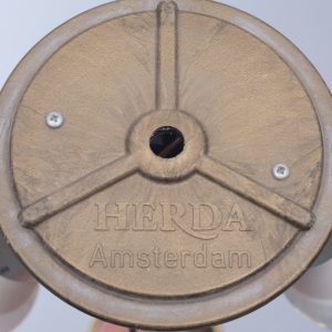 Brass floor lamp Herda Holland 1970s
