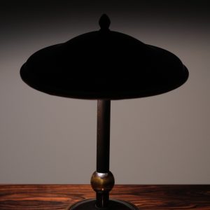 Art Deco metal table lamp Dutch 1930s