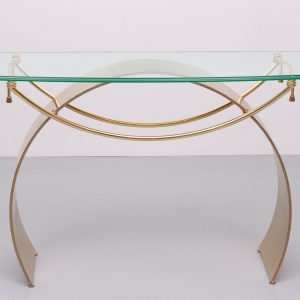 Hollywood Regency Console Table 1970s France