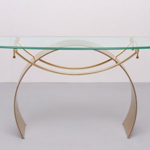 Hollywood Regency Console Table 1970s France