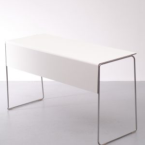 Laminated writing table attributed to Arco Germany  1970s