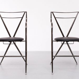 Hiroyuki Yamakado, 2 Cinderella folding chairs, design 1987