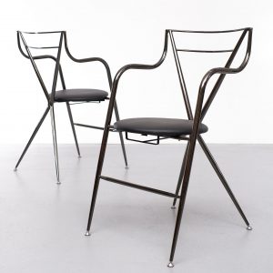 Hiroyuki Yamakado, 2 Cinderella folding chairs, design 1987