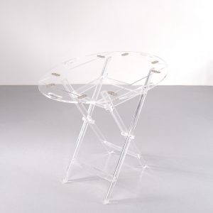 Lucite tray table  France 1970s