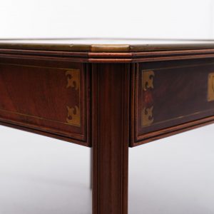 stamped “The Clermont Baltimore 1801”  Champain style side table