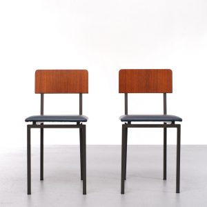 Kuperes  Two bed room chairs Dutch 1950s