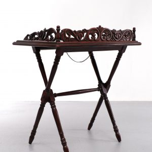 Antique Mahogany  tray table Victorian 1880 England