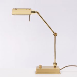 Holtkotter  Brass Desk lamp 1970s Germany