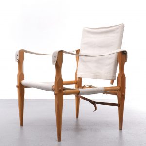 Vintage safari chair  1960s Denmark